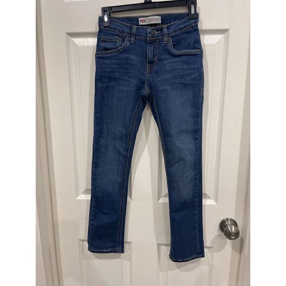 Levi's 511 Slim Skinny Jeans Boys Size 25x25 in Blue Denim Solid Cotton Comfort - Picture 1 of 6